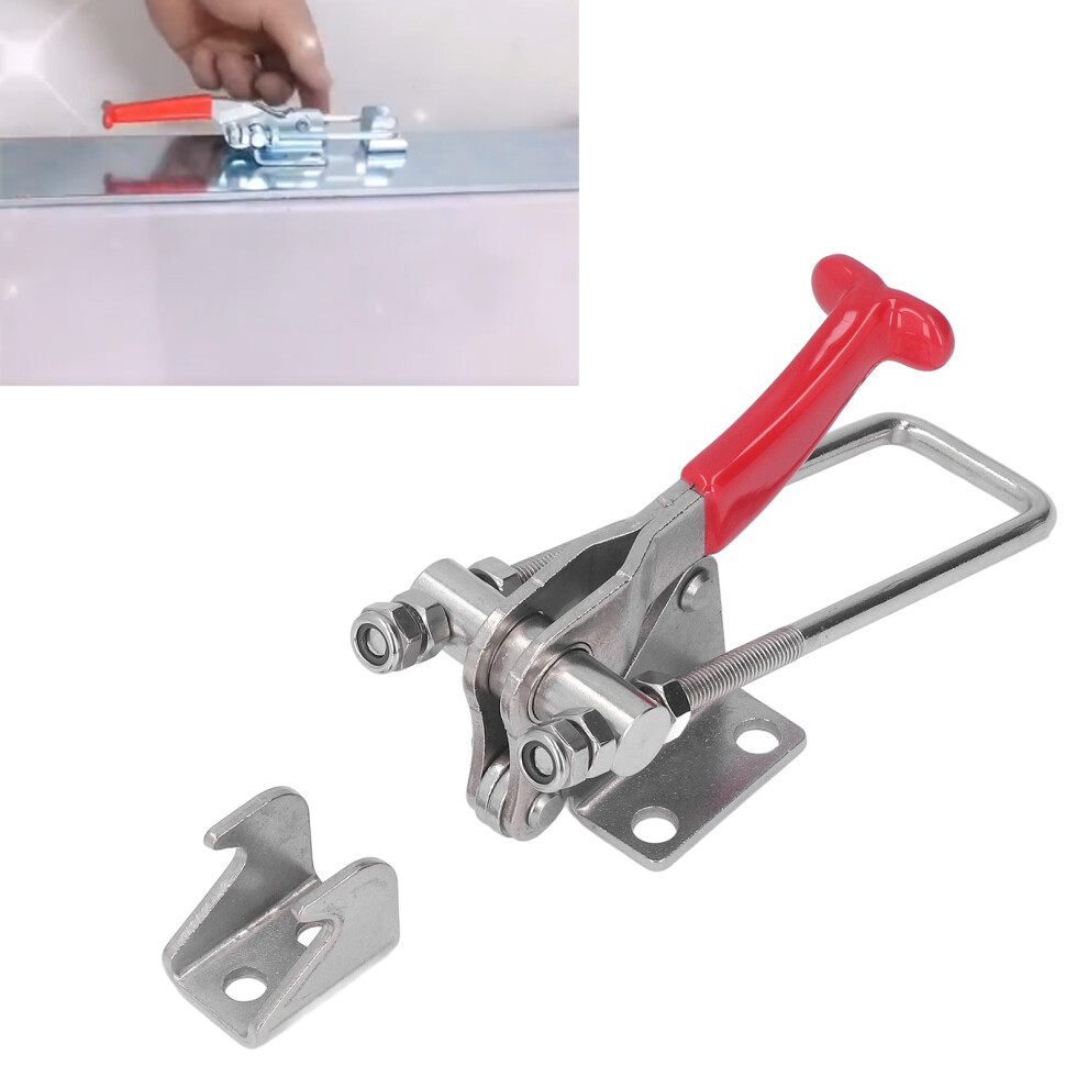 Adjustable Stainless Steel Toggle Clamp 318Kg Clamping Force Quick Release 9491375775852