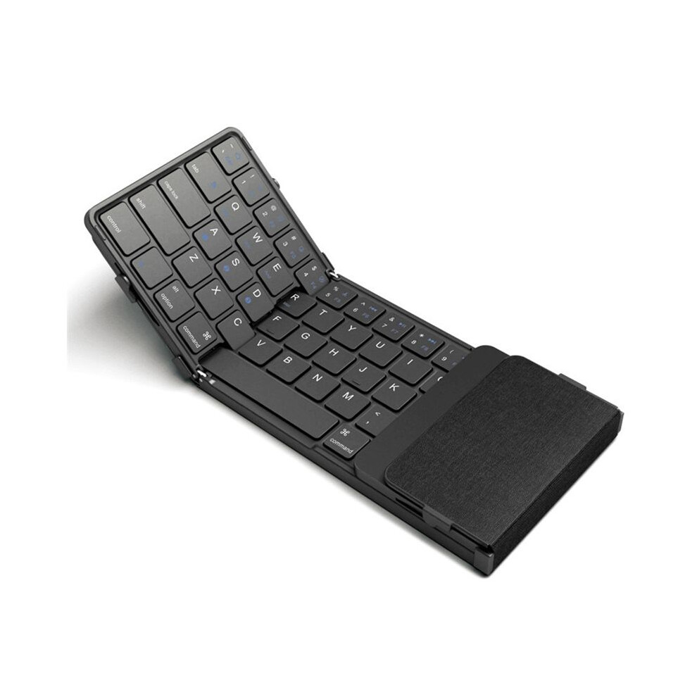 Foldable Keyboard Tri-Folding Wireless Keyboard With Touchpad Rechargeable Keyboard For Windows Ios Android 6033909042370