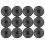 12Pcs Replacement Hitbox Button Caps for Gamerfinger Mechanical PushButton Cap for  MX Switches Cap 25.3mm A 1