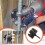 Nut Drill Attachment for Fast Nut Removal, ImpactResistant Driver Fits 1/4 3/8 1/2 Threaded Rods 3