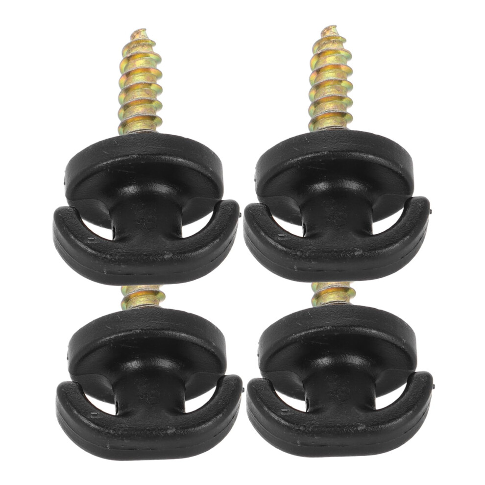 4Pcs Heavy Duty Car Trunk Hooks With Load Capacity For Enhanced Cargo Net Organization 9347817641929