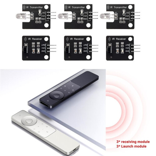 38Khz Ir Ontvanger Ir Zender Sensor Module Kit IR Digitale 38KHz Infrarood Ontvanger Module Infrarood Sensor Module 1