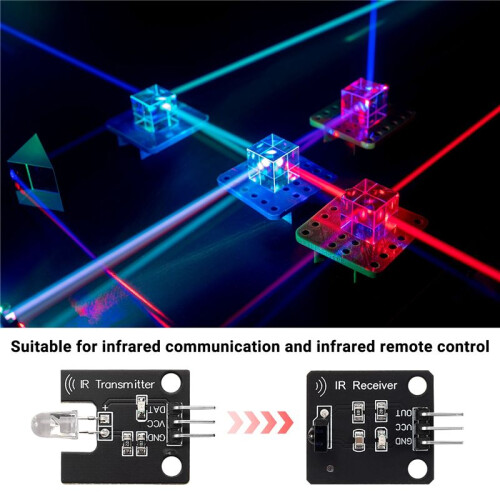 38Khz Ir Ontvanger Ir Zender Sensor Module Kit IR Digitale 38KHz Infrarood Ontvanger Module Infrarood Sensor Module 2