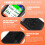 Formaldehyde Detector Luchtkwaliteitsmonitor PM 2.5 Draagbare Display Luchtvervuilingsmeter -Stoftester voor Thuisauto 6