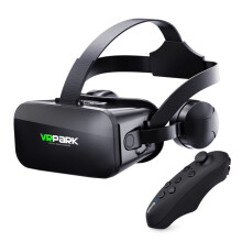 VRPARK J20 3D VR-Bril Virtual Reality-Bril voor 4,7- 6,7 Smartphone voor  Android-Games Stereo met Headsetcontrollers