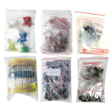 1390Pcs Elektronische Bauelemente LED Diode Transistor Kondensator Widerstand Kit