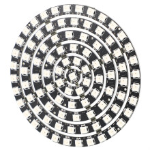 WS2812 SK6812 Raggio 110Mm LED 5050 DC5V LED Fai-Da-Te LED Indirizzabile RGB Indirizzabile 93 Bit LED