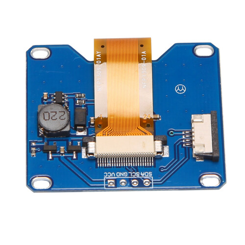 Modulo Schermo Blu 4PIN da 1,54 Pollici Modulo Display OLED Drive SSD1309 Compatibile per Interfaccia SSD1306 I2C 128X64 2