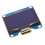 Modulo Schermo Blu 4PIN da 1,54 Pollici Modulo Display OLED Drive SSD1309 Compatibile per Interfaccia SSD1306 I2C 128X64 4