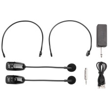 U12F Uhf Eins Für Zwei Drahtloses Headset Mikrofon Verstärker Mixer Geeignet Für Unterrichts Anleitungen Besprechungs Vorlesungen