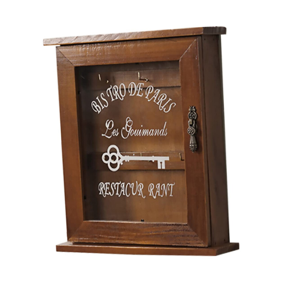Wall Mounted Key Holder Box For Entryway Key Organization Decorative Front Door Storage Cabinet 9187378442104