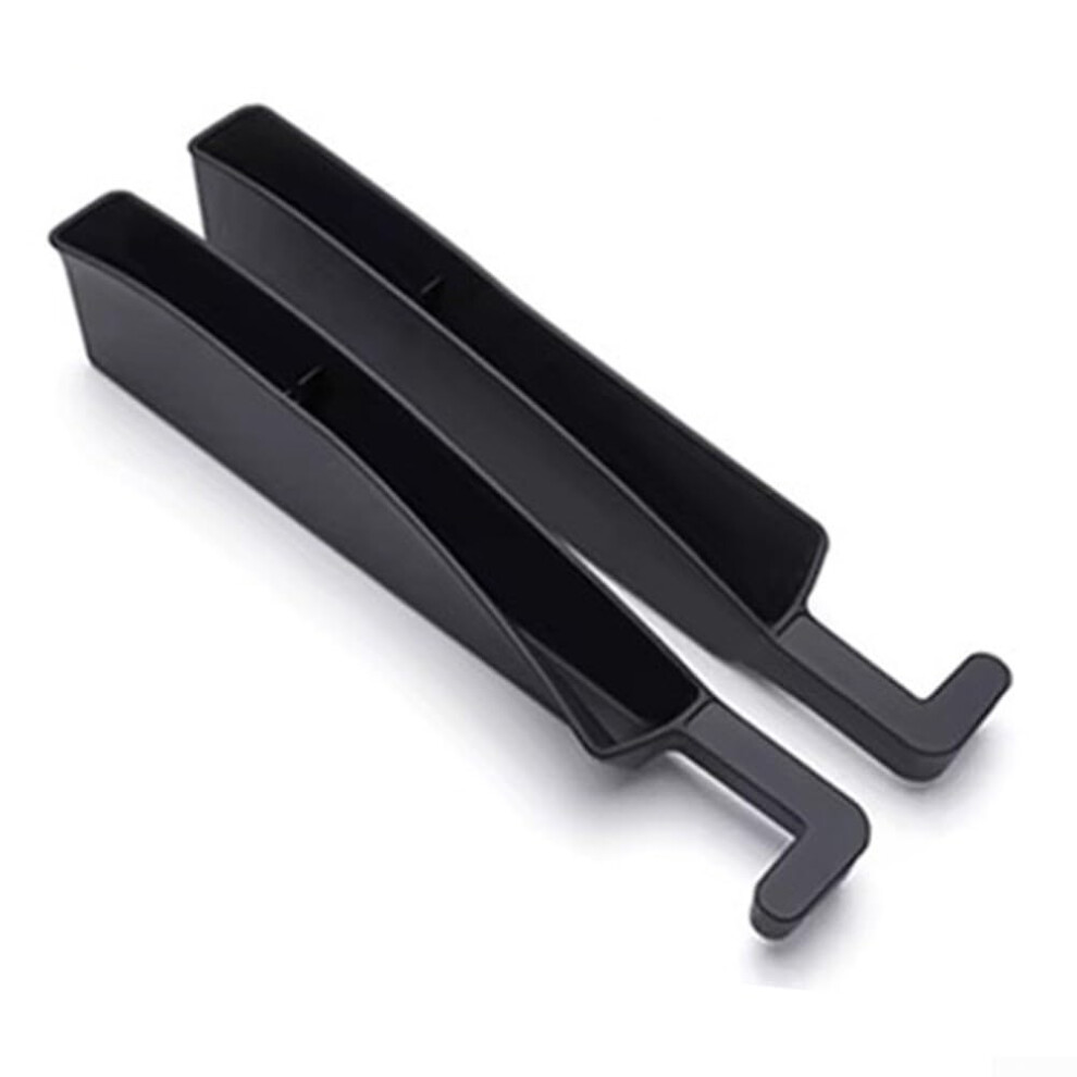 2Pcs Car Seat Gap Filler And Organizer, Tpe Console Side Storage Box For Trucks, Interior Fit 9199774102391
