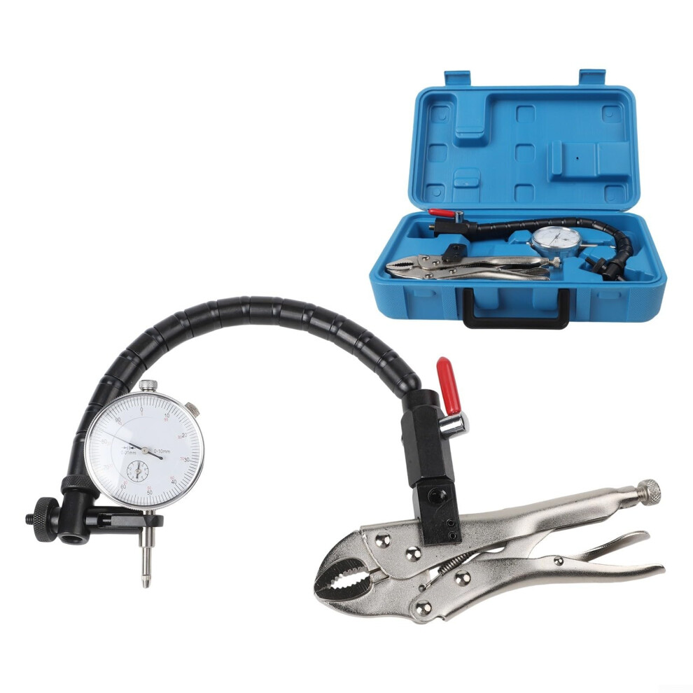 Brake Disc Runout Tester 0.01Mm Dial Indicator Gauge With 13.7In Flexible Arm And Tight Grip Clamp 9382693279118
