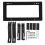 Durable Black Alloy License Bracket for Tesla Model 3 2