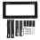 Durable Black Alloy License Bracket for Tesla Model 3 6