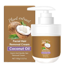 Facial Hair Removal Cream for Sensitive Skin with Moisturizing Oil, Quick Painless 50ml