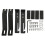 Durable Black Alloy License Bracket for Tesla Model 3 13