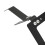 Durable Black Alloy License Bracket for Tesla Model 3 7