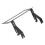 Durable Black Alloy License Bracket for Tesla Model 3 3