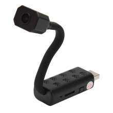 Mini verborgen camera met HD-bewakingsfuncties, slimme automatische nachtzicht en bewegingsdetectie voor huisbeveiliging, draadloze bediening en