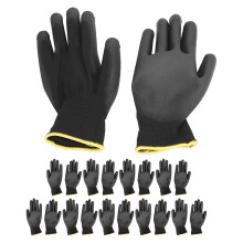 Anti Static Work Gloves 10 Pairs PU Coated Safety Tool Kit 7S Australia