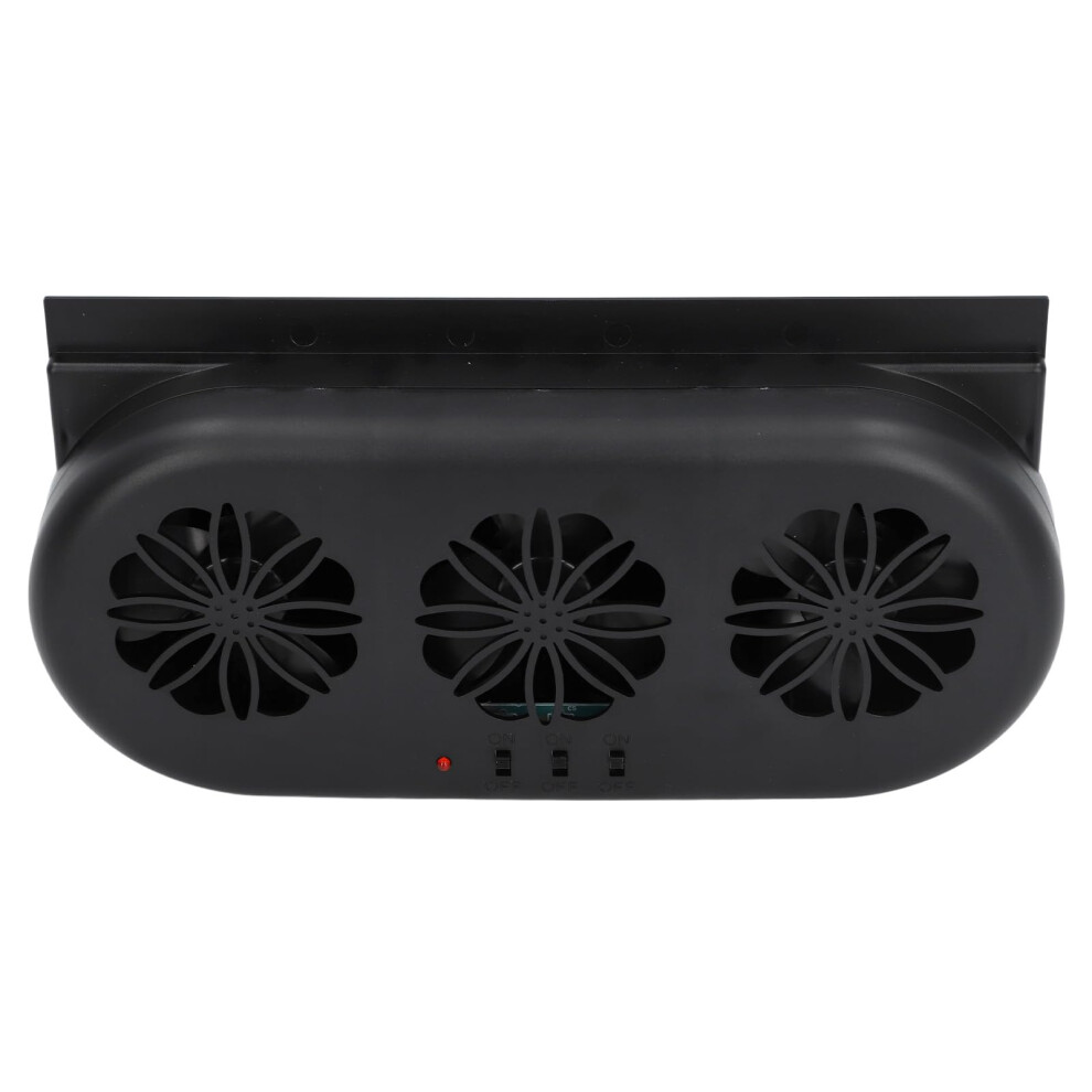 Car Window Exhaust Fan Usb Powered Triple Ventilation System Quick Cooling Odor Removal 9382693279828