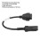 4-Pin Motorcycle OBD Diagnostic Adapter Cable for Ducati Replacement 6