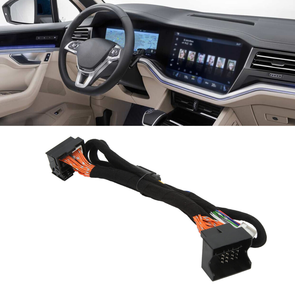 Car Dsp Amplifier Wiring Harness 12V 15A With Plug For Clear Sound 8461375782946