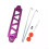 Battery Bracket with Accessories Easy Installation Purple Universal Fit 1