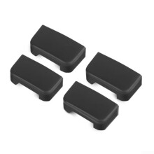4 Pack Seat Rail Covers Accessories Full Protection Sleek Interior Upgrade for Tesla Model 3 and Y