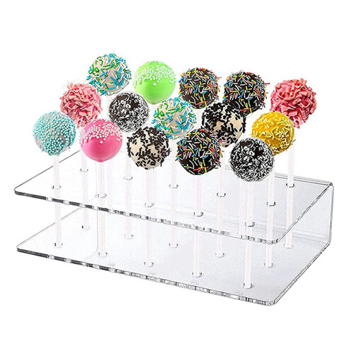 Επαναχρησιμοποιούμενη θήκη για cake pops για διακόσμηση εκδηλώσεων, στιβαρή και