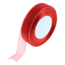 Cinta transparente con borde alambrado, cinta para arreglos florales y lazos artesanales, cinta transparente de gasa con borde alambrado, brillo
