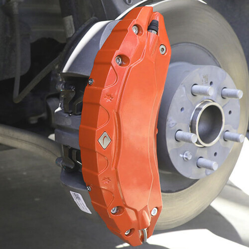 Protetor de pinça de freio para Tesla Model Y, capa protetora para pinça de freio a disco, rodas de 19 e 20 polegadas com acabamento de mudança de 1