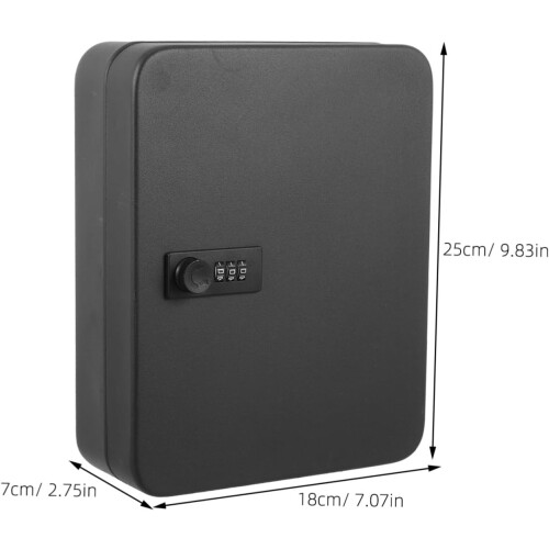 Code Lock Key Box Wall Mounted Indoor Key Storage Cabinet With Slots For Secure Access Durable Construction 1