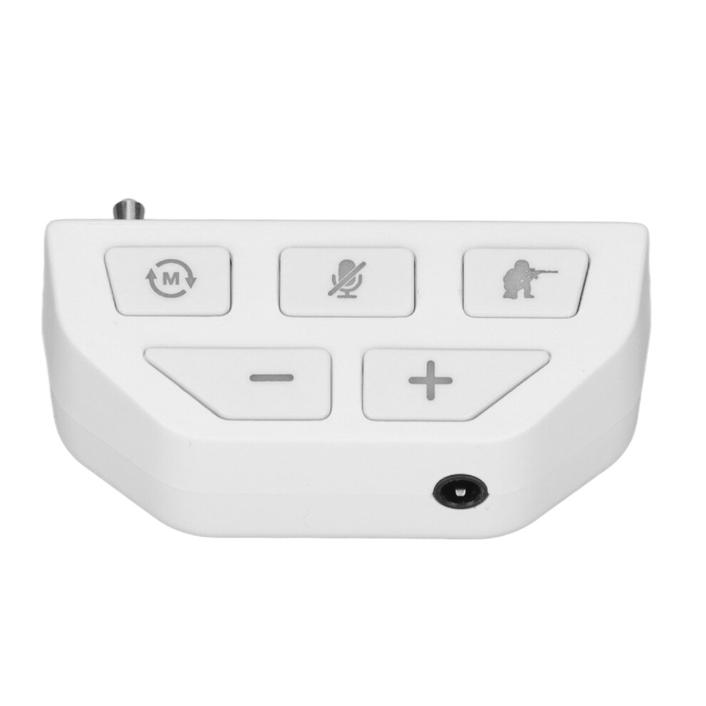 Xbox One Controller Sound Enhancer With 4 Eq Modes, Volume & Microphone Shield White 7691375787721