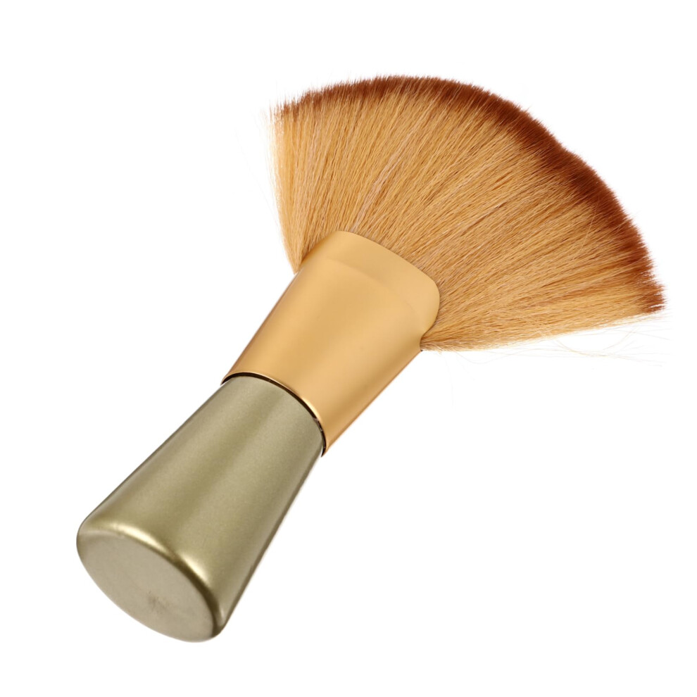Barber Neck Duster Brush with Ergonomic Wooden Handle and Soft Bristles for Beard and Hair Cleaning