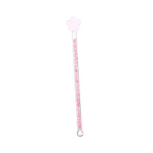 Glass Cocktail Stirrer with Creative Swirl Design, Reusable Glass Stir Sticks for Drinks, 19x2.2cm