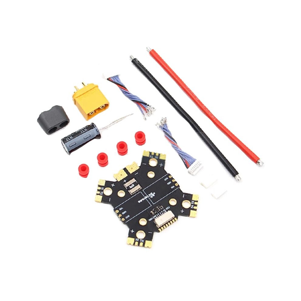 For Skystars Pdb Xt60 Power Distribution Board 4X25a 4X30a For Fpv Drone Quadcopter Pdb Xt60 Power Hub 6133631837685