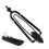Boat Motor Flusher Dual Water Line Flush Outboard Engine Flush Kit with Rectangular Ear Muff 1