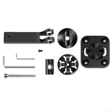 Alloy Bicycle Phone Holder and Code Watch Stand for Bikes, Adjustable, Durable, Aesthetic Design, Compatible with Smartphones