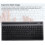 Wireless Keyboard and Mouse Combo Ergonomic Silent Design with Extra Large Tablet Slot Adjustable DPI 5