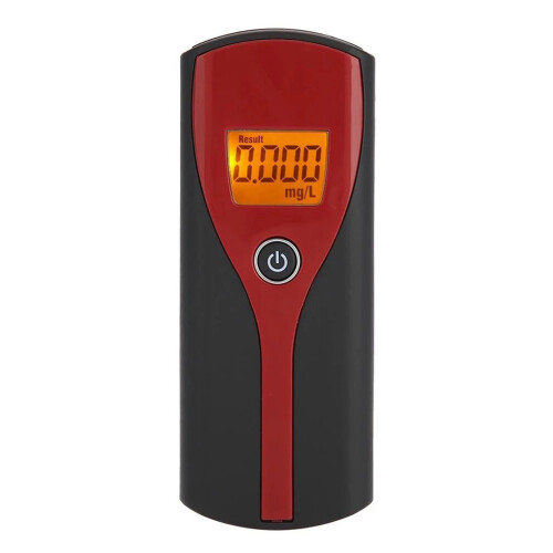Digital Breath Alcohol Analyzer with Backlit Display & No Mouthpiece
