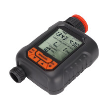 G3/4 IP65 Waterproof Digital Sprinkler Timer with Large LCD & Copper Adapter