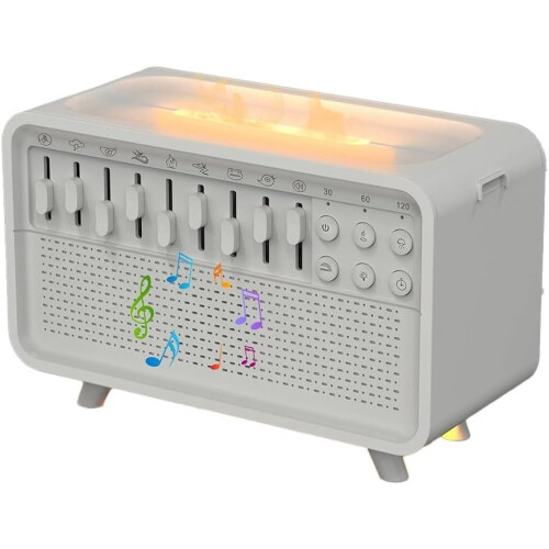 White Noise Machine with Night Light and Aroma Diffuser for Sleep and Relaxation 2