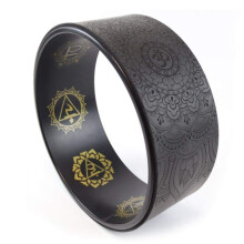 Yoga Wheel for Strength and Flexibility - Ideal for Yoga Poses, Stretching, Backbends, and Back Pain Relief