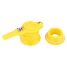 Honey Gate Valve for 5 Gallon Bucket Stainless Steel Bee Honey Tap with LeakProof Flow Control