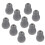 10Pcs Replacement Earbuds for Stethoscope Soft Comfortable Ear Tips Compatible with Littmann and Other Brands 1