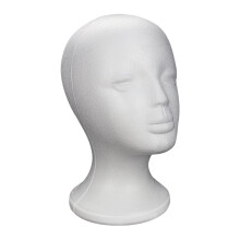 Foam Head Mannequin Hairstyle Mannequin Head For Hairdressing Arts Manikin Display Model Hats Hairpieces