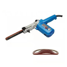 533 Mini DIY Belt Sander Portable Belt Sander Polishing 3001680 m/min Includes 10 Belts