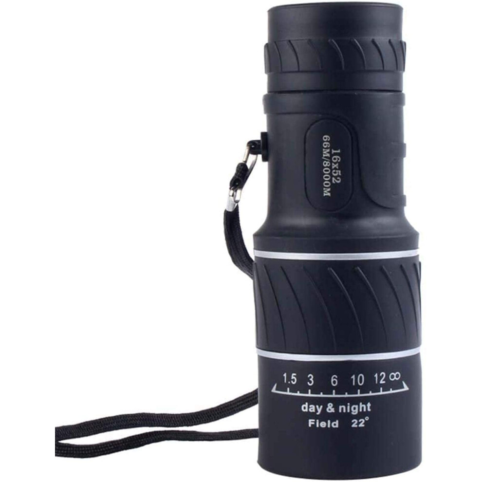 Binoculars Monocular Telescope Handfocus Zoom Monocular With Phone Adapter For Bird Watching Camping Hiking Outdoor 9347817646528